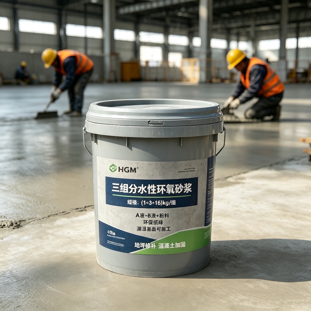 凤翔三组份水性环氧砂浆